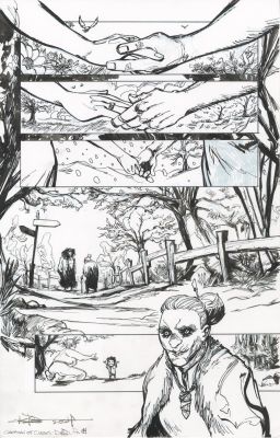 Eryk Donovan | Dungeons & Dragons: Ravenloft - Caravan of Curses #1 (complete 12-pg story) | Geoff M Art Sales