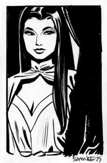 Chris Samnee - Talia Al Ghul Doodle