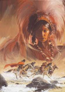 VANCE (VAN CUTSEM, William 1935-2018) - lot 232 - Couverture pour l‘album Ramiro , le secret du breton, 1979,…