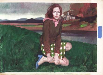 Renato Fratini - Copertina "Wilfire at Midnight" di Mary Stewart