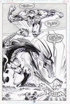 Mark Badger, Romeo Tanghal | Green Lantern #37, Page 18 | ComicArtFans Classifieds