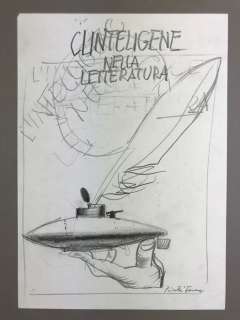 Ferenc Pinter - original cover sketch | Catawiki