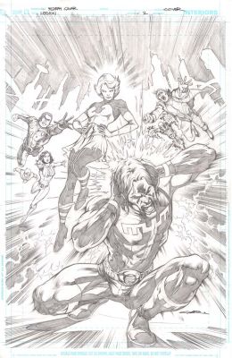 Yildiray Cinar | Legion of Super-Heroes #2 Cover | Essential Sequential