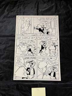 Top Kat Original Comic Art Page Issue #23 | misc / divers