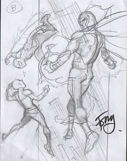 Spiderman - Secret Empire nÂº 8 - Original prelim-Pasqual Ferry - EO - (2017) 