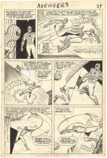 Don Heck | Avengers #11 p18 (Spider-Man vs Spider-Man) | Nostalgic Investments
