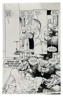 Warrior Nun Areala | Comic Page | Original Artwork | misc / divers