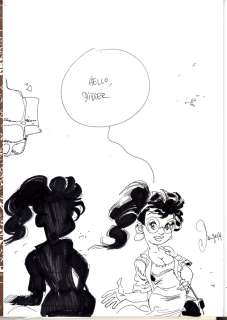 Dan | Le petit Spirou tome 8 édition limitée Khani, dédicace | Galerie OPA