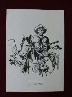 Tex - Giovanni Ticci - original cover  "Il cerchio di sangue" - Page volante (2006) | Catawiki