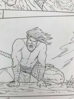 Simone Garizio - original page "Mytico" - Page volante | Catawiki