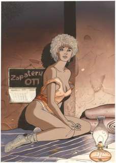 Renaud (Né En 1936) | * Jessica Blandy - Au loin, la fille d’Ipanema... Encres... | Tessier Sarrou