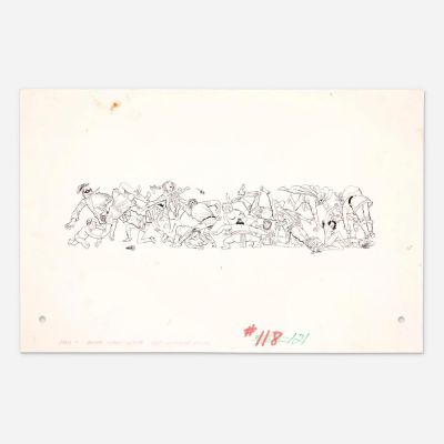 Lot 335 - Joe Orlando, Mad Magazine #121 Story Pages 22 and 23 Original Art (E.C. Publications, 1968) | Landry Pop Auctions