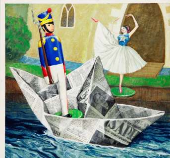 Maraja Libico - "Il soldatino di piombo (The Steadfast Tin Soldier)", anni ‘60 | Urania Casa d’Aste