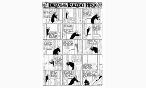 Mc CAY. Winsor. . Â« Dream of the Rarebit Fiend Â«. Encre de Chine noir | Tessier Sarrou