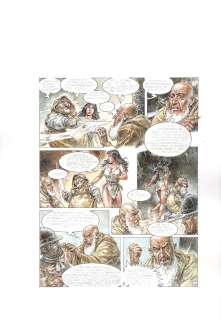 Paolo Eleuteri Serpieri | Serpieri - Druuna #9 Venuta Dal Vento P.44 | ComicArtFans Classifieds