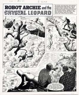 KEARON, TED (XXE) - Lot 264 - ARCHIE LE ROBOT. Robot Archie and the crystal leopard....