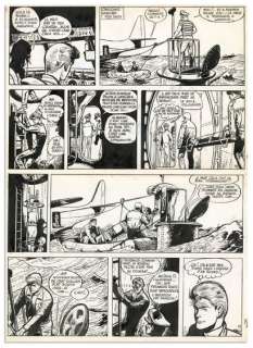 JIJÉ - Lot 128 - JIJÉ VALHARDI Le Secret de Neptune (T.10), Dupuis 1961 Planche...
