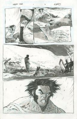 Logan: Black, White & Blood (2026) #1 - WOLVERINE pg 2 | Comix Art Studio