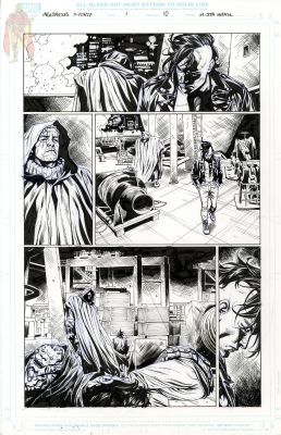 Michael Sta Maria | Inglorious X-Force Issue 1 Page 10 By Michael Sta Maria | ComicArtFans Classifieds