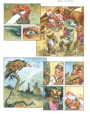 Eduardo Risso, Brian Azzarello | Blood Brothers Mother Book 4, Page 22 | ComicArtFans Classifieds