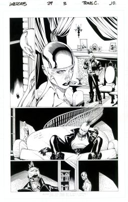 Travis Charest, Jd | Travis Charest Insane Page!! Lady Tron And Void!! | ComicArtFans Classifieds