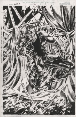 Ian Churchill, Scott Hanna | Cable: Volume 1, Issue 37, Page 9 | Ian Churchill