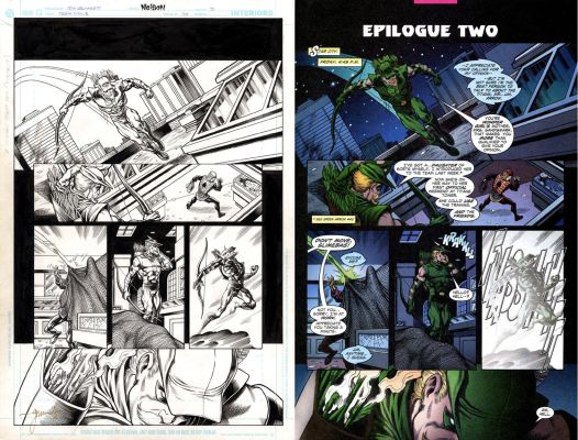 Tom Grummett, Nelson Decastro | Grummett, Tom - Teen Titans #20 P.21 - $285 | ComicArtFans Classifieds