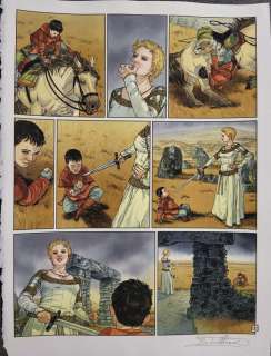 Tillier Béatrice - Planche originale (132) - Complainte des landes perdues