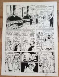 Les maîtres de l’Orge T3 - Planche originale (p.9) Adrien 1917   - EO - (1994) | Catawiki