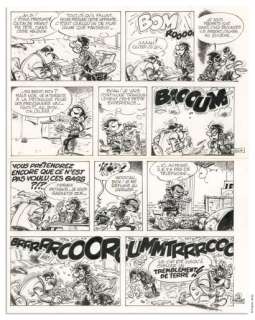 Franquin | ANDRÉ FRANQUIN ◊ GASTON Un Gaffeur sachant gaffer (T.7),... | Daniel Maghen Enchères