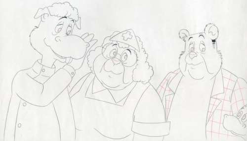 Bommel en Tom Poes - Originele potloodtekening -  Drs. Zielknijper & Heer Bommel - (1981) | Catawiki