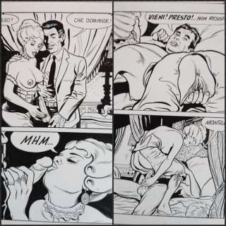 M. Rossi - 2x original pages - Cartonné - EO - (1980) | Catawiki