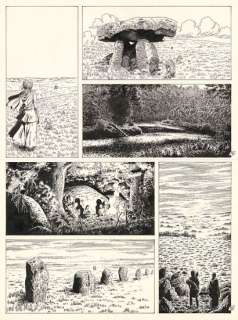 Claude AUCLAIR (1943... - Lot 23 - Bran Ruz Encre de Chine sur papier pour la planche...