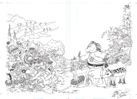 Sergio Aragonés | 1.) SERGIO ARAGONÉS: Groo in the Wild TPB | Galerie Laqua