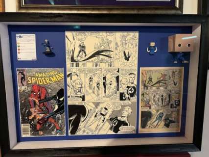 Amazing Spider-man 258 original art 1st appearance Bombastic Bagman Bag-man | eBay US (Buy It Now)