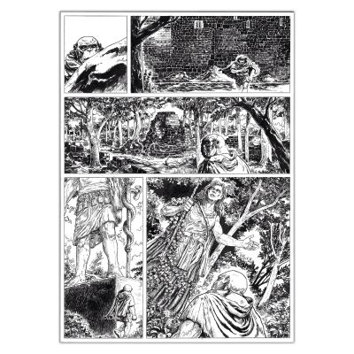 Amaury Bündgen | Deter - Planche originale 18 | Achetez de l’Art