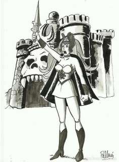 DIBUJO ORIGINAL SHE-RA / PALLARES