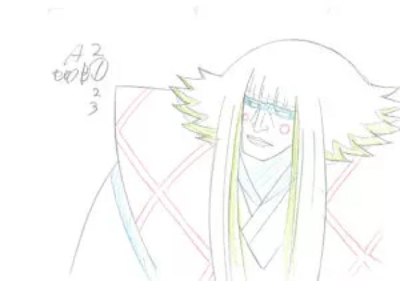 Oda Eiichiro - One Piece | One Piece – Kurozumi Kanjuro – Genga – 3459 | La Galerie de la Bande Dessinée