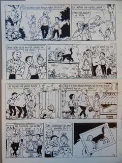 Suske en Wiske - Originele pagina + cover - Zip reclamestrip - Lambik maakt kiekjes + vouwstrip - EO - (1981) | Catawiki