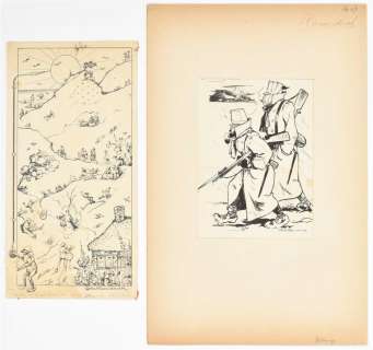 RAEMDONCK, G. VAN (1888-1966). TWO DRAWINGS | Zwiggelaar Auctions