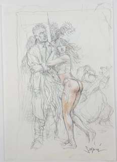 Druuna - Projet de couverture signé | Catawiki