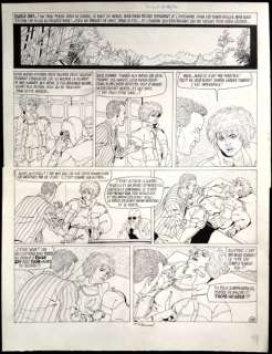 Renaud  - Planche originale (p.42) - Jessica Blandy T.2 - La Maison du Dr Zack  - (1987) | Catawiki