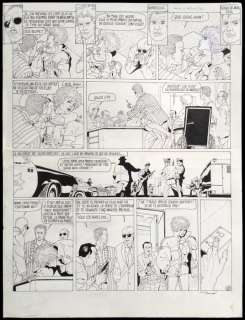 Renaud  - Planche originale (p.43) - Jessica Blandy T.2 - La Maison du Dr Zack | Catawiki