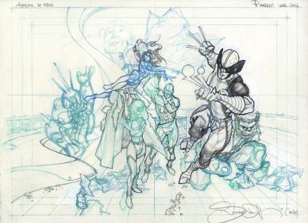 Simone Bianchi | X-MEN N°37 PRELIMINARY COVER | Simone Bianchi