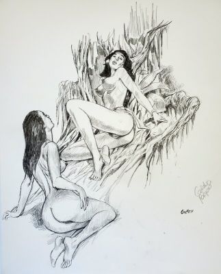 Gérald Forton | LES LASCIVES | 2DGalleries