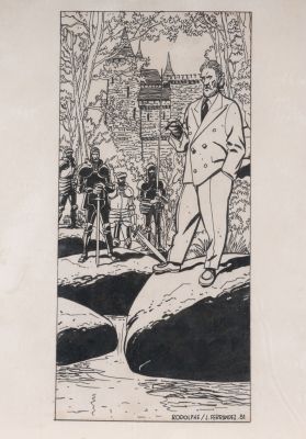 [Dessin Original] Rodolphe... | [DESSIN ORIGINAL] RODOLPHE FERRANDEZ, Jacques Dessin... | Nice Enchères