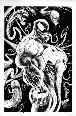 Venom Rob "Liefeld Homage" (Art exclusive as print for a Mexican Con), Gerardo Sandoval | Comix Art Studio