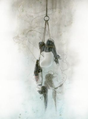 Luis Royo | THE GREEN HOUSE SHIBARI III | Laberinto Gris