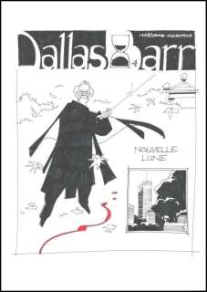 Marvano. Projet de couverture Dallas Barr | BDEnchères