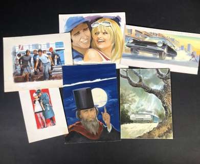 Sidobre, Jean (1924-1988) Ensemble... | SIDOBRE, Jean (1924-1988) Ensemble de 6 gouaches pour... | Oger-Blanchet